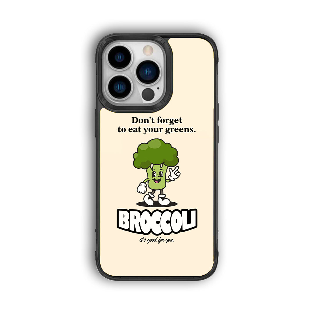 EAT GREENS PHONE CASE.